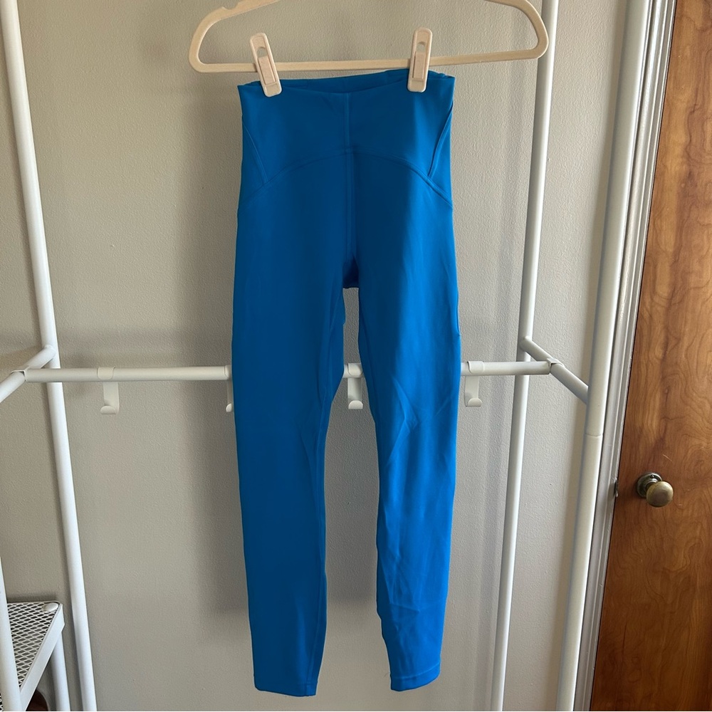 Lululemon blue legging tights size 2